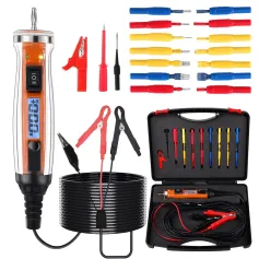 NS-822A Multifunctional Circuit Probe Tester LCD Digital Screen Overload Protection 3-36VDC 0-8A LED Illumination Automotive Tool