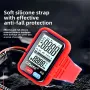 Mini Digital Multimeter Wrist-Worn 6000 Counts Auto-Ranging High Precision 300V AC/DC Rechargeable Battery Wearable Volt Meter