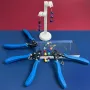 Wire Rolling Plier High Carbon Steel 9 Pin Jewelry Beading Tool for Copper Metal DIY Coiling Rings Earrings Bracelet Craft