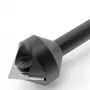 1/4 Inch Shank Industrial Grade V-Shape Carbide Insert 90 Degree Router Bit for CNC Wood Engraving Chamfer Carving