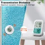 MESTEK CP02 Wireless Floating Thermometer Pool Water Temperature Monitor 500ft Range LED Backlight Waterproof Indoor Outdoor