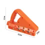 Plasterboard Quick Cutter Gypsum Board Hand Plane for Precise Drywall Edge Chamfering at 45°/60° Woodworking Trimmer Hand Tools