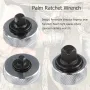 Mini Ratchet Wrench Set 1/4\ 3/8\ 1/2\ Reversible Steel Ratchet Handle Tool Compact Socket Wrench