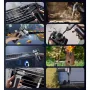 160,000RPM Peak Mini Turbo Fan Electric Dust Blower High Speed Brushless Motor 52m/s Wind 3 Speed Adjustable Handheld Violent Fan