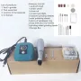 40W Mini Rechargeable Electric Grinder No-load Speed 18000r/min Variable Speed Rotary Tool for 18V-21V Battery