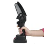 VIOLEWORKS 4 Inch 800W Cordless One-Hand Saw Woodworking Electric Chain Saw Wood Cutter Garden Saw 0/1/2pcs Battery