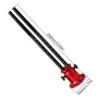 Double Head Wheel Marking Gauge Aluminum Alloy Parallel Woodworking Tool Metric Inch Scale Replaceable Blade Precision Carpenter Scriber