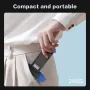 DRILLPRO P30 Turbo Fan 130,000 RPM 300g Wind Pressure with 5000mAh Battery Dual Nozzles Portable Brushless Motor High Performance