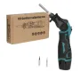 Portable Electric Soldering Iron Compatible with 12V Battery Adjustable Temperature Welding Tool 30W 400°C