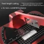 Angle Cutting Station Miter Cutter Aluminum Alloy Desktop Tool Interchangeable Blades Precision Model Kit Cutter Rubber Stick ABS PS Cutting