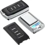 1PCS 0.01g Accuracy Mini Electronic Digital Pocket Scale 100g 200g Key Style Portable Precision Weighing LCD Backlit Display For Jewelry Gold Sterling Jewelry Herb Food