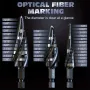 3PCS High-Speed Steel Step Drill Bit Set M35 Cobalt HSS Hex Shank 1/8\ to 7/8\ Multi-Size for Metal Wood Plastic Stainless Steel Aluminum