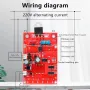 Spot Welding Machine Control Board 40A 100A Single Double Pulse Adjustable Voltage Compensation Anti Shake Foot Pedal Accurate Current Control for Transformer Up to 3000W