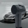 650W Turbo Fan 240km/h Wind Speed 16.8V Dual Protection Super Fast Charging Available in Silver Gold Black Red
