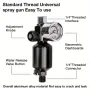 High Pressure Aluminum Air Spray Gun Regulator 0-140PSI Adjustable Gauge 1/4 Inch Oil Water Separator Filter Pneumatic Tool