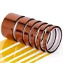 Heat Resistant Polyimide Tape 5/10/20/30/50mm x 33m High Temperature 200°C Electrical Insulation No Residue Adhesive Polyimide Film Tape