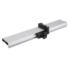 Wnew 450-1220mm Woodworking Miter Gauge Fence Table Saw Fence T Slot Aluminum Alloy Fence Track Stop for Router Table Saw