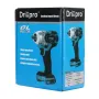 Drillpro 18V Cordless Brushless Impact Wrench Electric Screwdriver Stepless Speed Change