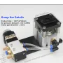 Ganwei 8/15mm 2 In 1 Edge Banding Punching Hole Machine Pneumatic Edge Bander Hole Guide Woodworking Edge Banding Leather Hole Punch