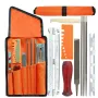 10/11/12Pcs Special Household Hand Tools Chainsaw Sharpening File Filing Kit Chain Sharpen Saw Files Tool