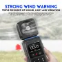 FNIRSI FAM-02 Handheld Anemometer High Precision Wind Speed Temperature Humidity Measurement Portable Weather Meter LCD Display