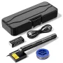 USB Cordless Soldering Iron Type-C Interface Mini Soldering Iron Set Electric Soldering Iron Adjustable Temperature 5V 8W