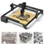 [US Direct]Refurbished ATOMSTACK A10 Laser Engraver 10W Dual Laser Output Power APP Control Engraving Cutting Machine Fixed-Focus Laser for Woodworking