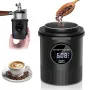 Digital Coffee Dosing Cup 0.1g Precision Espresso Scale 500g Max Capacity Compact Portable Energy Efficient USB Rechargeable Precise Measurement Touch Screen Espresso Accessory