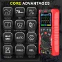 ET853C 3-in-1 2CH 70Mhz Oscilloscope Multimeter Signal Generator 3-In-1 200Msps Sampling Rate Bandwidth Dual Channel Color Screen Rechargeable Battery Auto Range Test Data Storage