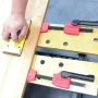 Horizontal Fixed Clamp Woodworking Table 70KG Force 20mm Desktop Hole Quick Secure DIY Tool