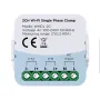 Tuya WiFi Smart Energy Monitor WMDL-2C AC 100-240V 50/60Hz Real-Time Power Usage Tracker High Accuracy ±5 Multi-Channel Support Compact Design Home Power Management System WiFi Connectivity