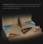 Bridge City Tool Works Mini Miter Square Kit 30/45/60/90 Degree Measures Angles Hard-anodized Aerospace-grade Aluminum Alloy