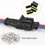 240Pcs 20 Kits 2 Pin Connector Automotive Electrical Connectors Quick Connect 2 Pin Wire Connectors Waterproof Connector 2 Way Wire Connector