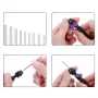Drillpro 36 Pieces Hand Drill Set Include Pin Vise Hand Drill Mini Drills and 0.5-3.0mm HSS Drills and 0.3-1.2mm PCB Drill for Craft Carving DIY