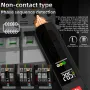 BSIDE AVX1 Non-Contact Phase Sequene Tester LCD Display Voltage Detection Temperature Measurement Rechargeable Lithium Battery Lightweight Compact Electrical Testing Tool