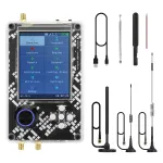 R10 SDR Radio PortaPack H2M Preloaded MayhemFirmware Wide Frequency Range 3.2 Inch Screen Multi Antenna Set Advanced PCB Design Audio Output
