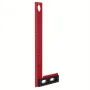 200mm/300mm Carpenter L Shaped Metric Square Right Angle Ruler Hole Positioning Scribing Ruler Layout Measuring Tool