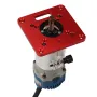 Multifunctional Aluminium Router Table Insert Plate Woodworking Trimmer Electric Wood Milling Flip Plate For DIY Working Benche 45x56 62x70