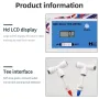 Dual Probe DM-1 Water Quality Tester 0-9990PPM LCD Display TDS Meter Compact Design Accurate Measurement for Fish Tan Tap Water Filtration Systems