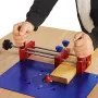 Woodworking Manal Push Rail Guide Coping Sled Tenoning Safety Clamp for Table Saws Router Table Band Saws and Jointers