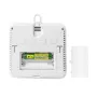 WiFi Connected LCD Display Temperature and Humidity Monitor with Multi-Function Clock and Alarm Features Supports Celsius and Fahrenheit Long Standby Time Ideal for Indoor Environment Monitoring