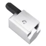 Drillpro Corner Chisel Wood Chisel for Square Embedded Hinge Recesses Woodworking Carving Tool 