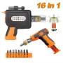 Bit Holder Ratchet Screwdriver 1/4 16 In1 Brand New High Quality Screwdriver Set With Screwdriver Bit Hand Tools