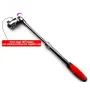 72-Tooth Retractable Ratchet Wrench Set Extensible Handle Carbon Steel Quick Release Spanner 1/4\ 3/8\ 1/2\ Multifunctional Hand Tool