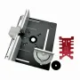 C8 Aluminium Ally Woodworking Router Table Insert Plate Miter Gauge WorkBenches Wood Router Trimmer Engraving Machine