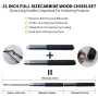 RUITOOL Professional Carbide Wood Lathe Tools Set 5 Tips Bowl Sander 50 Sanding Discs Extended Handle CNC Steel Shaft Aluminum Handles Woodturning Mandrels Adjustable Anti Slip Grip