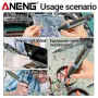 ANENG SL108 Electric Soldering Iron 96W PD QC Adjustable Temperature 100°C-450°C OLED Display Portable Fast Heat Soldering Iron Tools