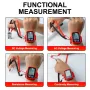 Mini Digital Multimeter Wrist-Worn 6000 Counts Auto-Ranging High Precision 300V AC/DC Rechargeable Battery Wearable Volt Meter
