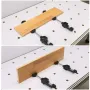 Wnew 2PCS/4PCS MFT Table Clamps Bench Dog Clamps Quick Ratchet Release Speed Squeeze Woodworking Clamp for Workbench 20mm Dog Hole