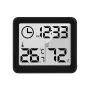 Smart Home Electronic Digital Thermometer Hygrometer Automatic Electronic Temperature and Humidity Monitor Large 3.2inch LCD Display Ideal for Real-Time Environmental Monitoring